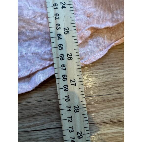 Baird McNutt Linen Murano button down short sleeve shirt - Picture 5 of 9